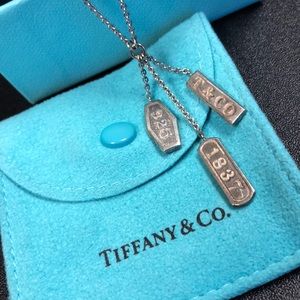 Tiffany & Co. 3 Bar Necklace